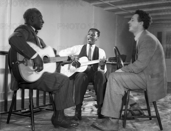 LeadBelly, Josh White, Nicholas Ray