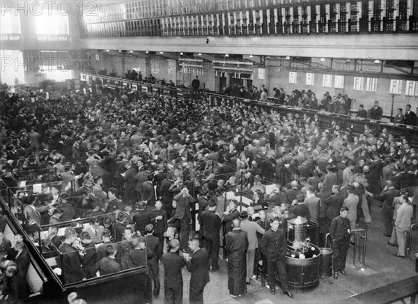 Tokyo Stock Exchange Floor