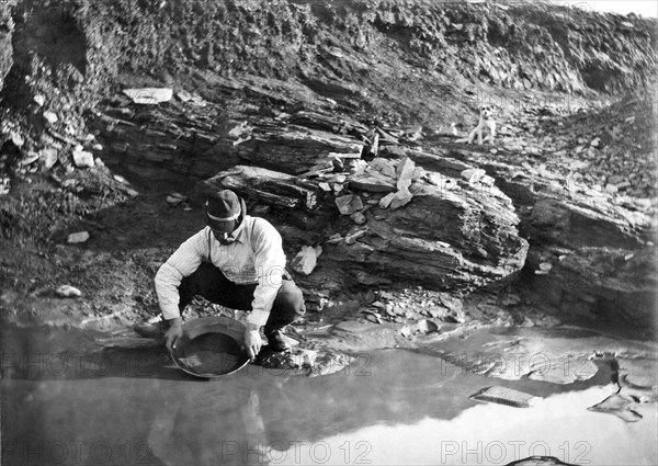 Panning For Gold In Alaska