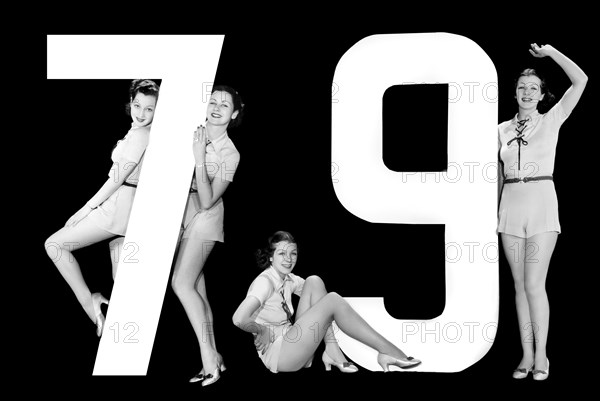 The Number "79" And Four Women