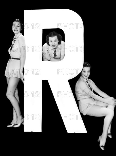The Letter "R"  And Three Women