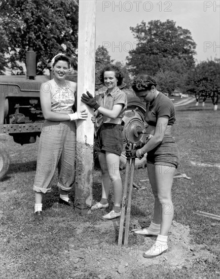 Women Working On A Farm