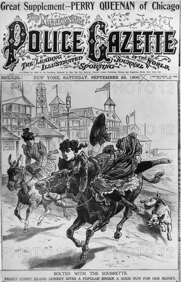 Cover Of The Police Gazette
