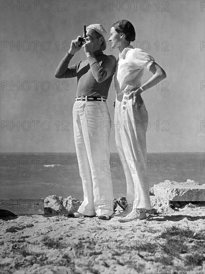 Couple On The Maine Shore