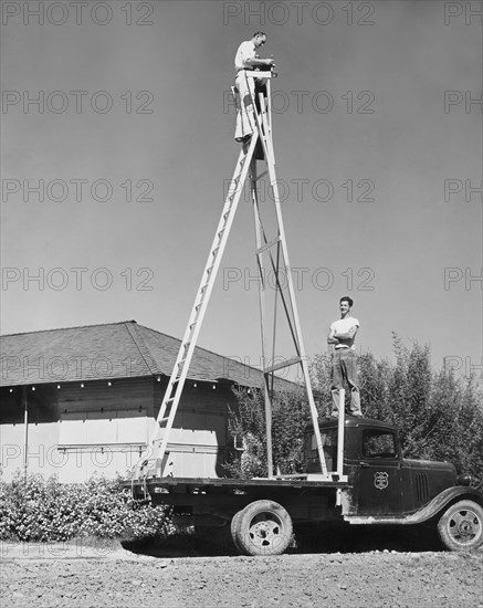 High Up Photographer