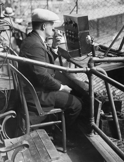 Broadcasting 1924 World Series