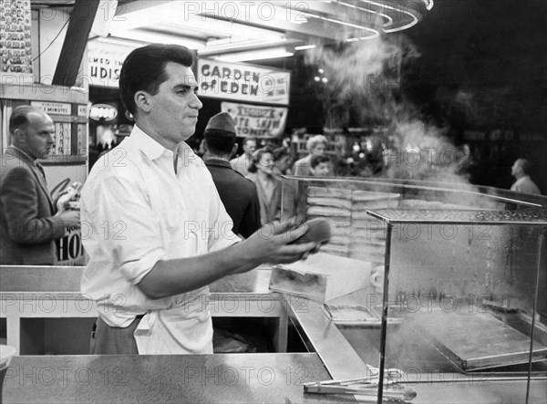 Foot Long Hot Dog Vendor