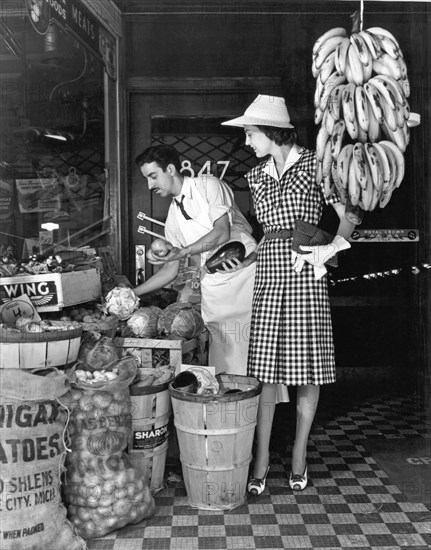 Buying Fruit And Vegetables