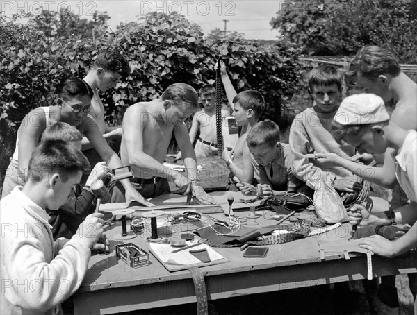 Boys At Summer Camp