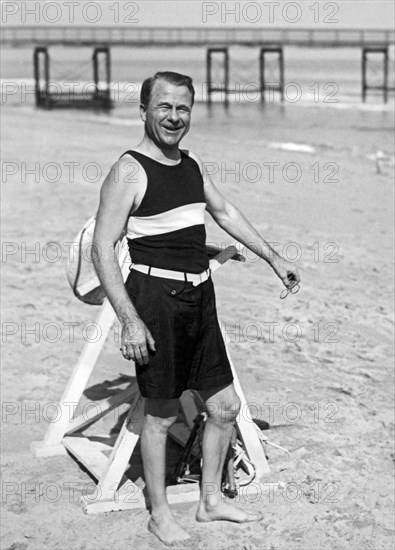 Older Man At The Beach