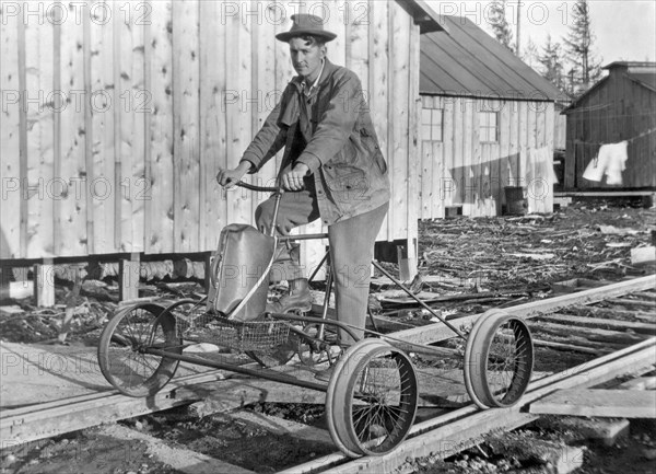 Riding The Rails By Bicycle