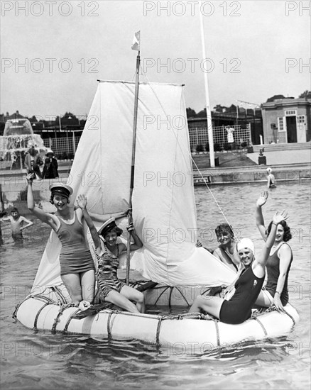 A Merry Crew Of Lady Sailors