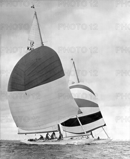 America's Cup Sailboats