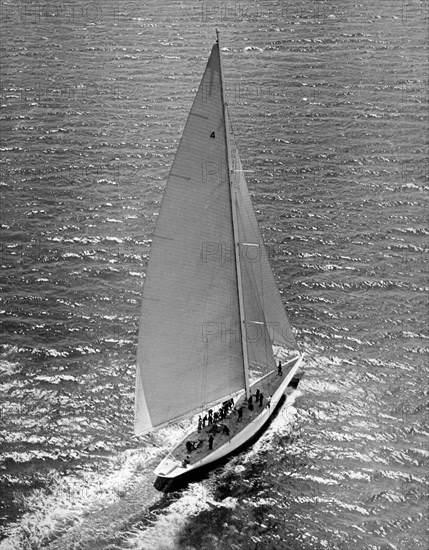 America's Cup Rainbow Yacht