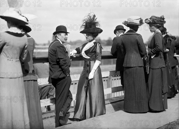 August Belmont At Horse Track