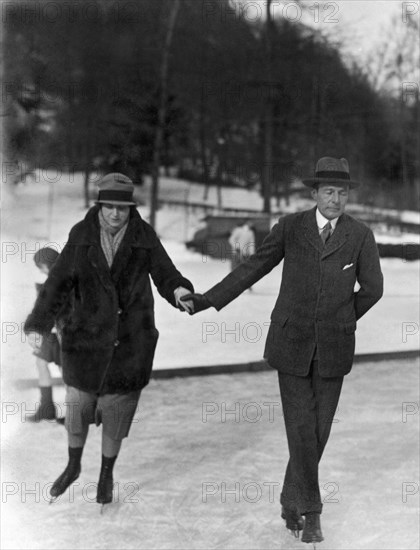 Society Ice Skating In Tuxedo, NY