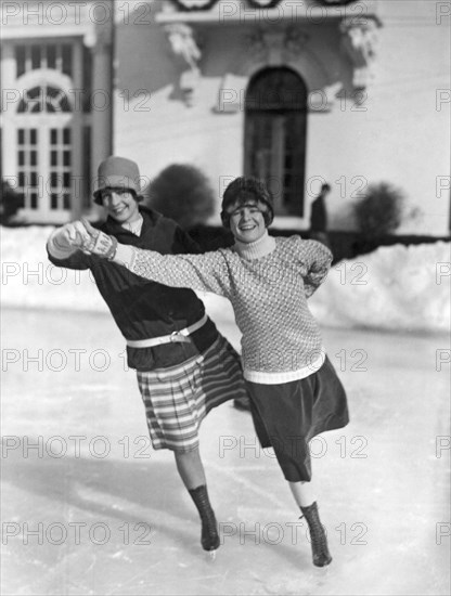 Society Ice Skating In Tuxedo, NY