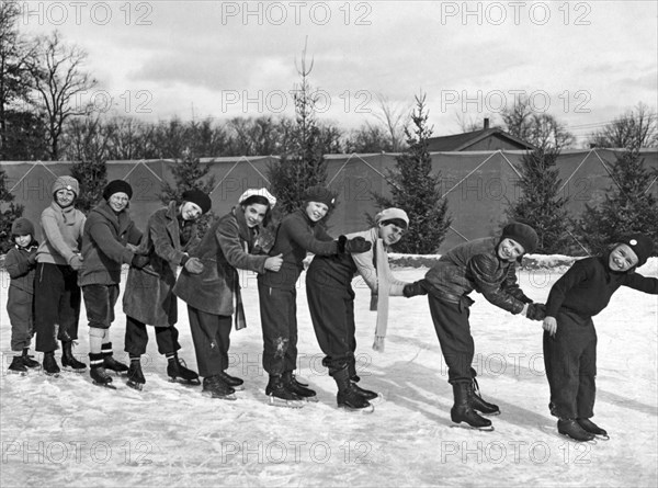 Children Ice Skating