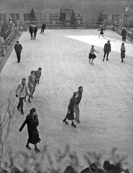 Skating At Rockefeller Center