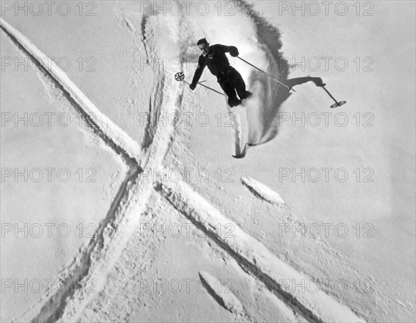 Ski Training At Banff