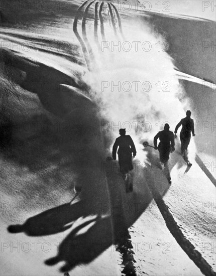 Leaving A Powder Trail