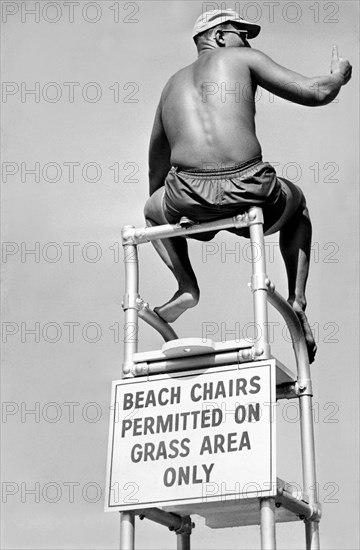 Lifeguard At The Beach