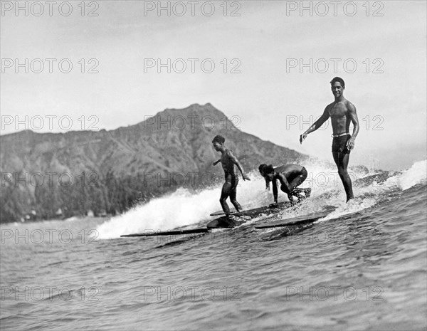 Surfing In Honolulu