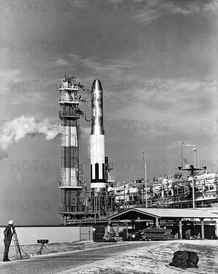 Titan Missile Ready To Launch