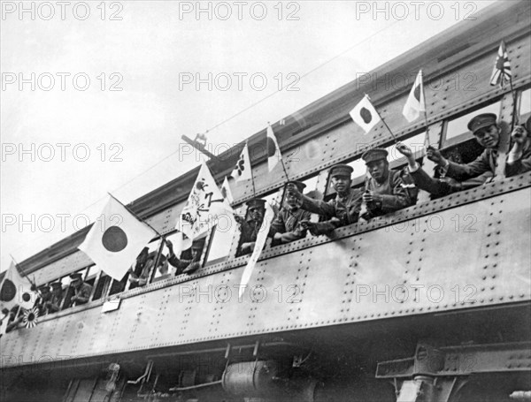 Japanese Troops To Manchuria