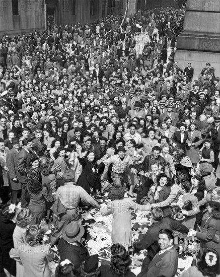 Early VE-Day On Wall Street