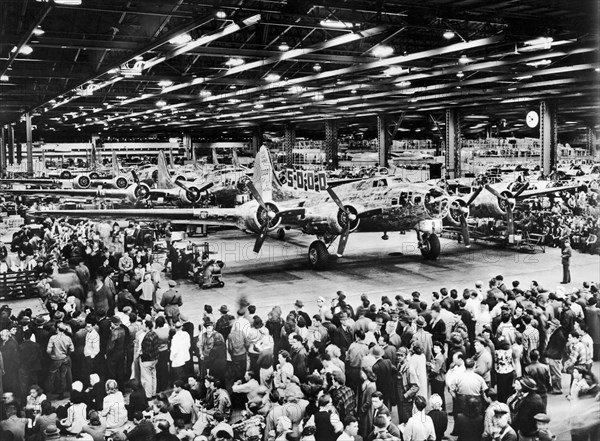 5,000th Boeing B-17 Built