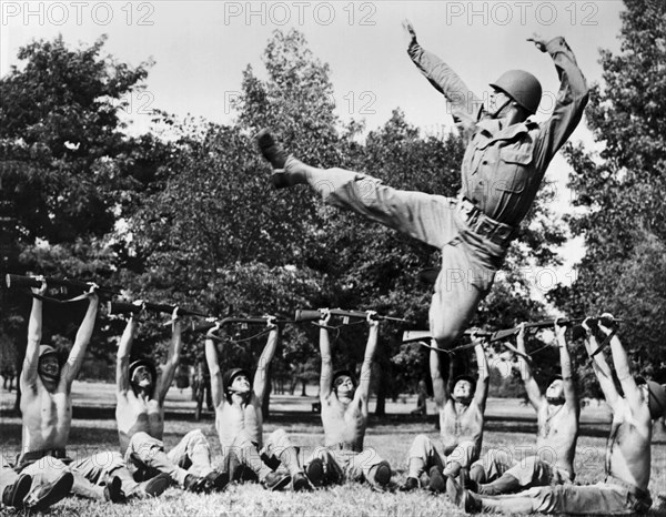 Dancer Jose Limon Leaps High