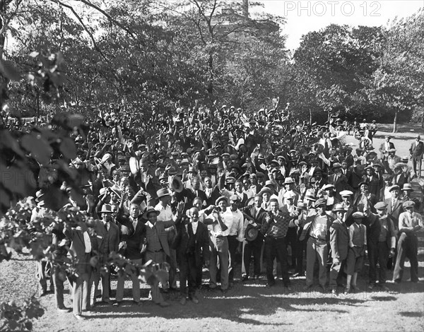 Unemployed Negroes In Chicago