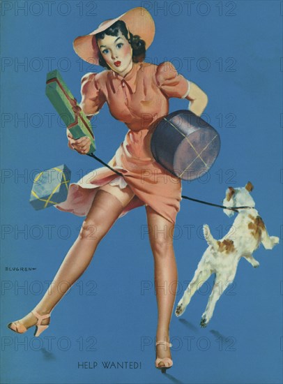 Gil Elvgren's Pin-Up Girl