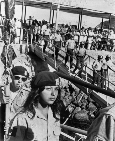 Brown Berets Leave Catalina