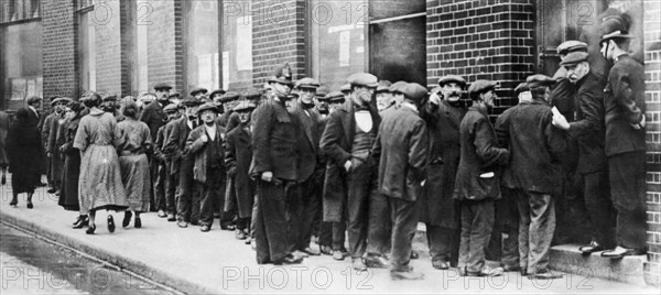 Unemployed Men In London