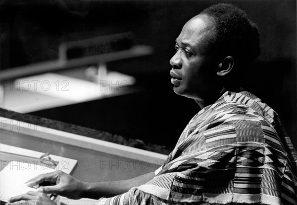 Ghana President Kwame Nkrumah