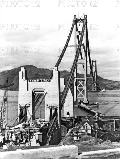 Golden Gate Bridge Work