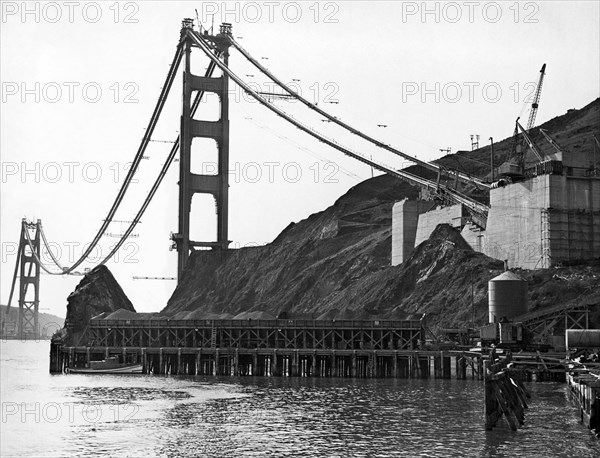 Golden Gate Bridge Work