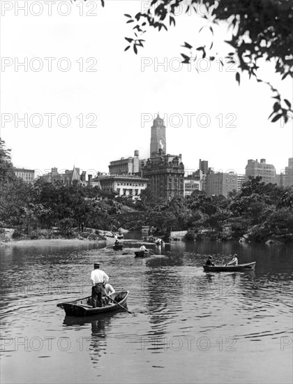 Boating In Central Park