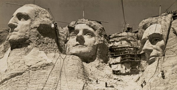 Mount Rushmore Construction