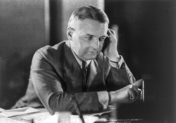 William Joseph Donovan At Desk