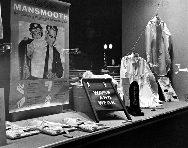 A Men's Fashion Window Display