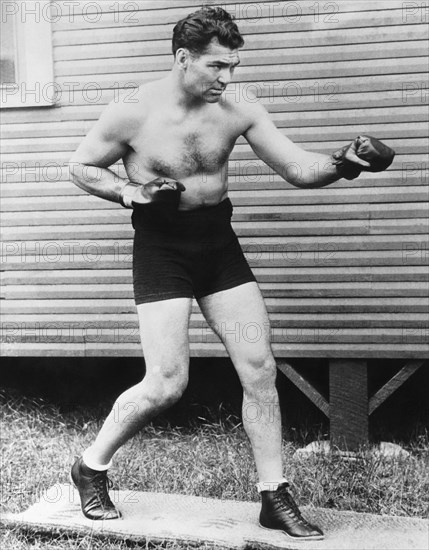 Champion Boxer Jack Dempsey