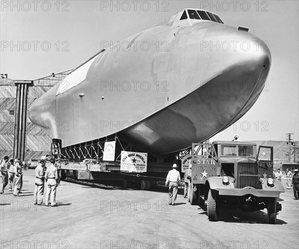 Spruce Goose Hull On The Move