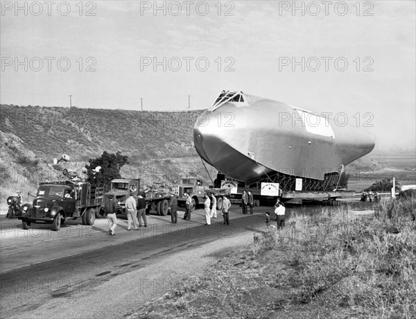 Spruce Goose Hull On The Move