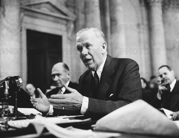 George C. Marshall Testifies