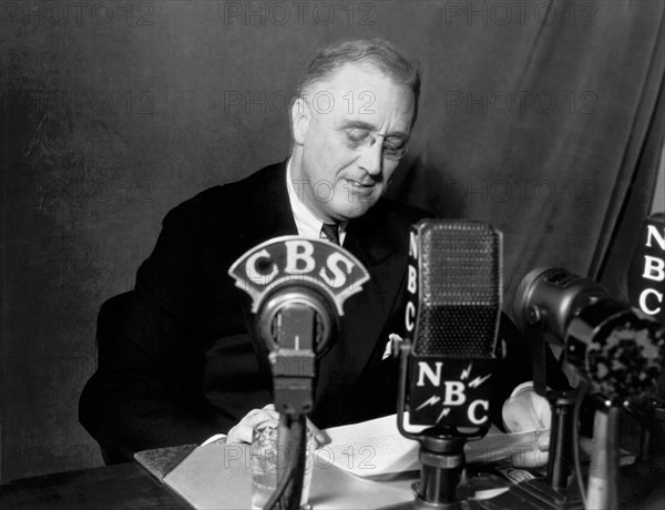 FDR Addresses Labor Strikes