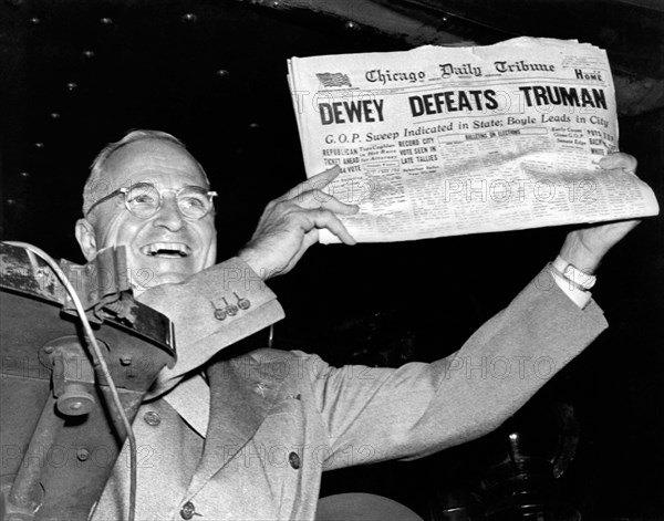 Dewey Defeats Truman Newspaper