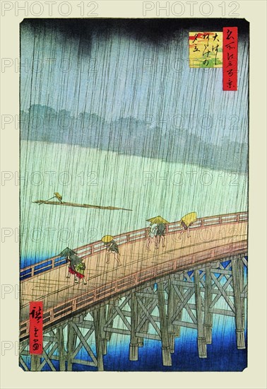 Great Bridge, Sudden Shower at Atake 1857